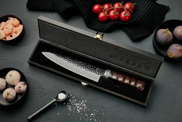 Calisso Kochmesser Aristocratic Line Chefmesser, Damastmesser, inkl. hochwertiger Box und Echtheitszertifikat