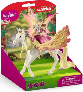 Schleich® Spielfigur BAYALA®, Feya mit Pegasus-Einhorn (70568)