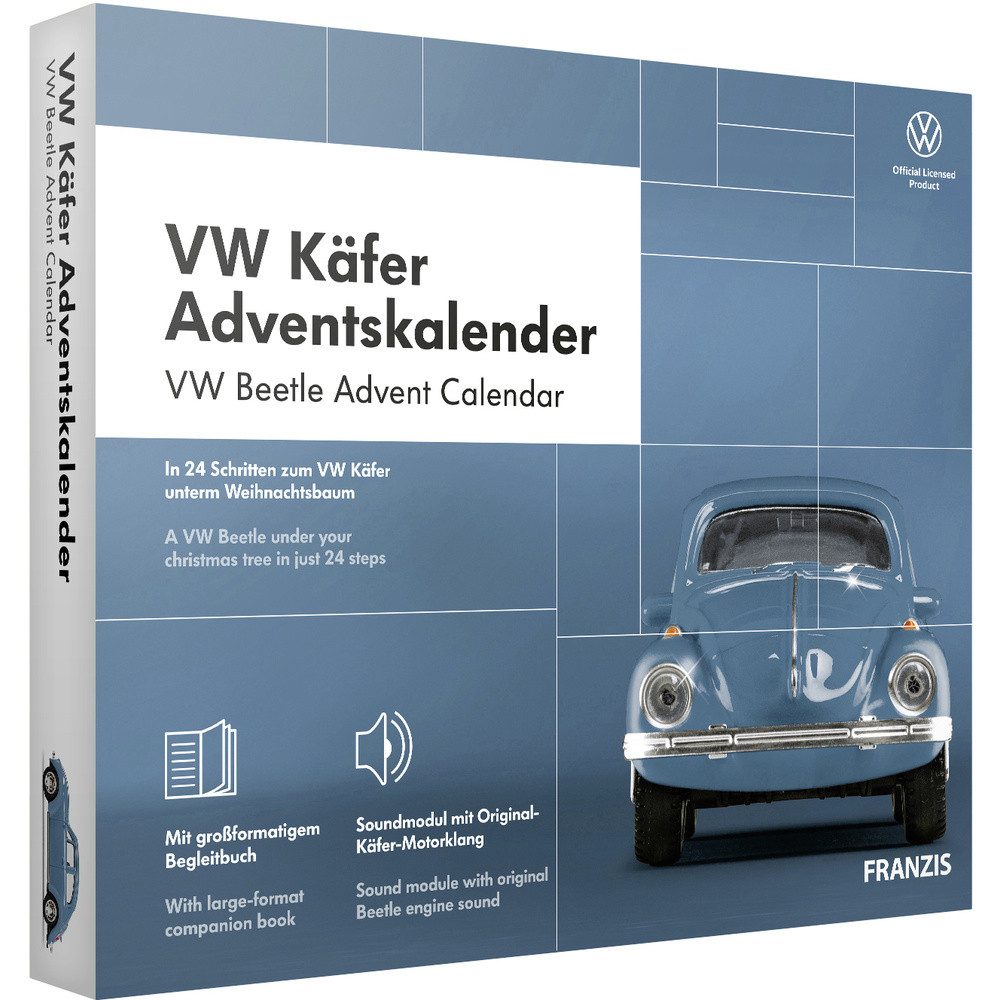 Franzis Verlag Adventskalender FRANZIS VW Käfer Bausätze Adventskalender Al günstig online kaufen