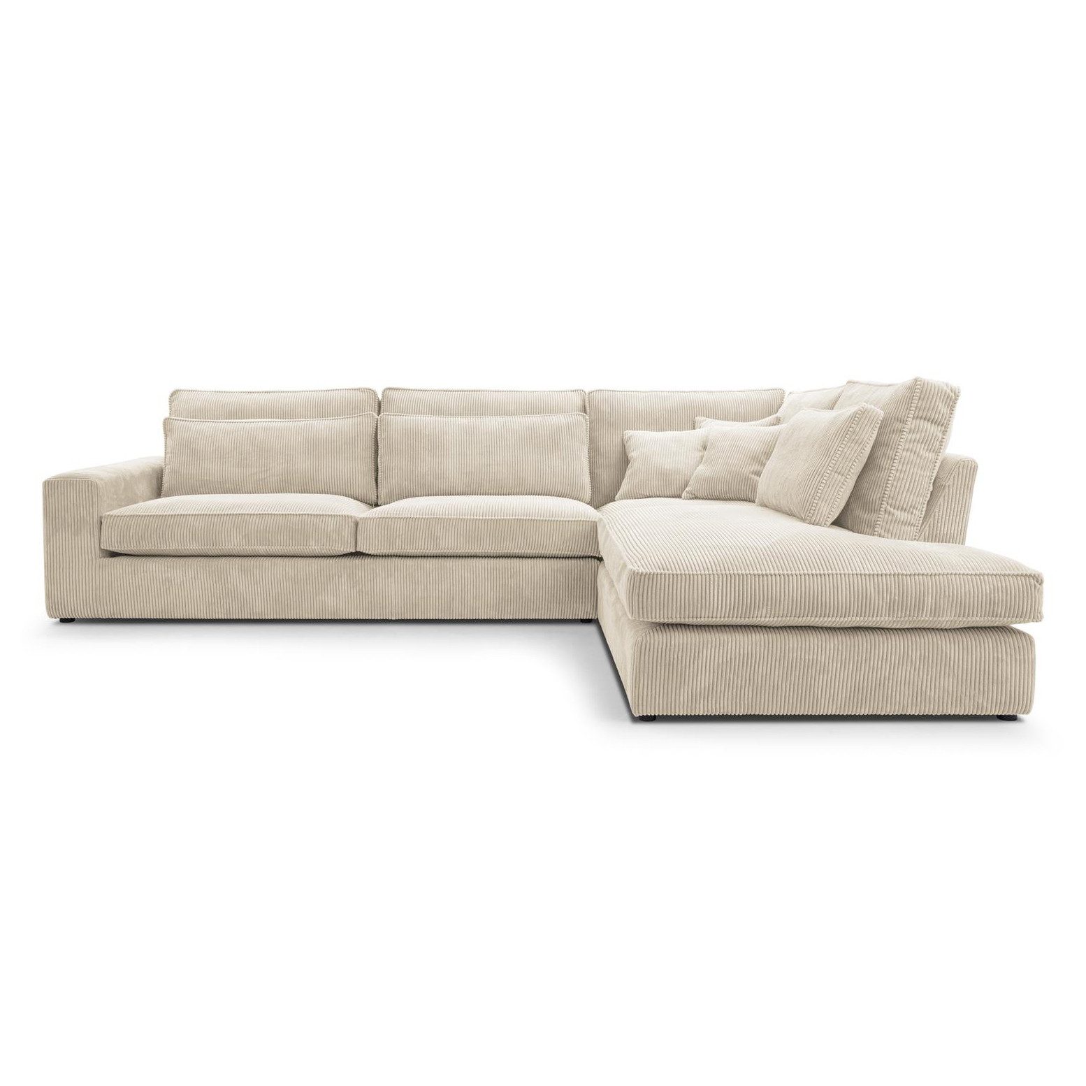 Beautysofa Ecksofa mit dekorativen Kissen PARMA, im modernes Design, klassi günstig online kaufen