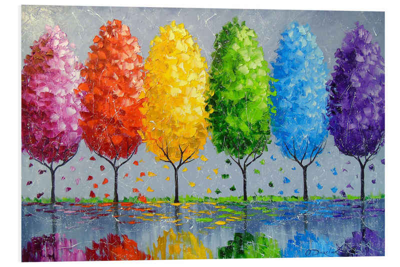 Posterlounge Forex-Bild Olha Darchuk, Jeder Baum ist besonders, Malerei