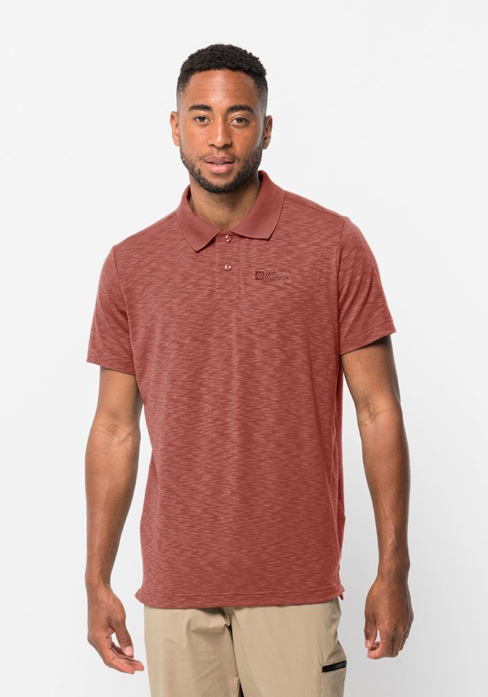 Jack Wolfskin Kurzarmshirt "TRAVEL POLO M" günstig online kaufen