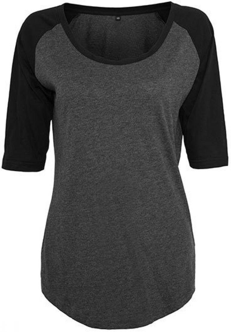 Build Your Brand Rundhalsshirt Ladies 3/4 günstig online kaufen