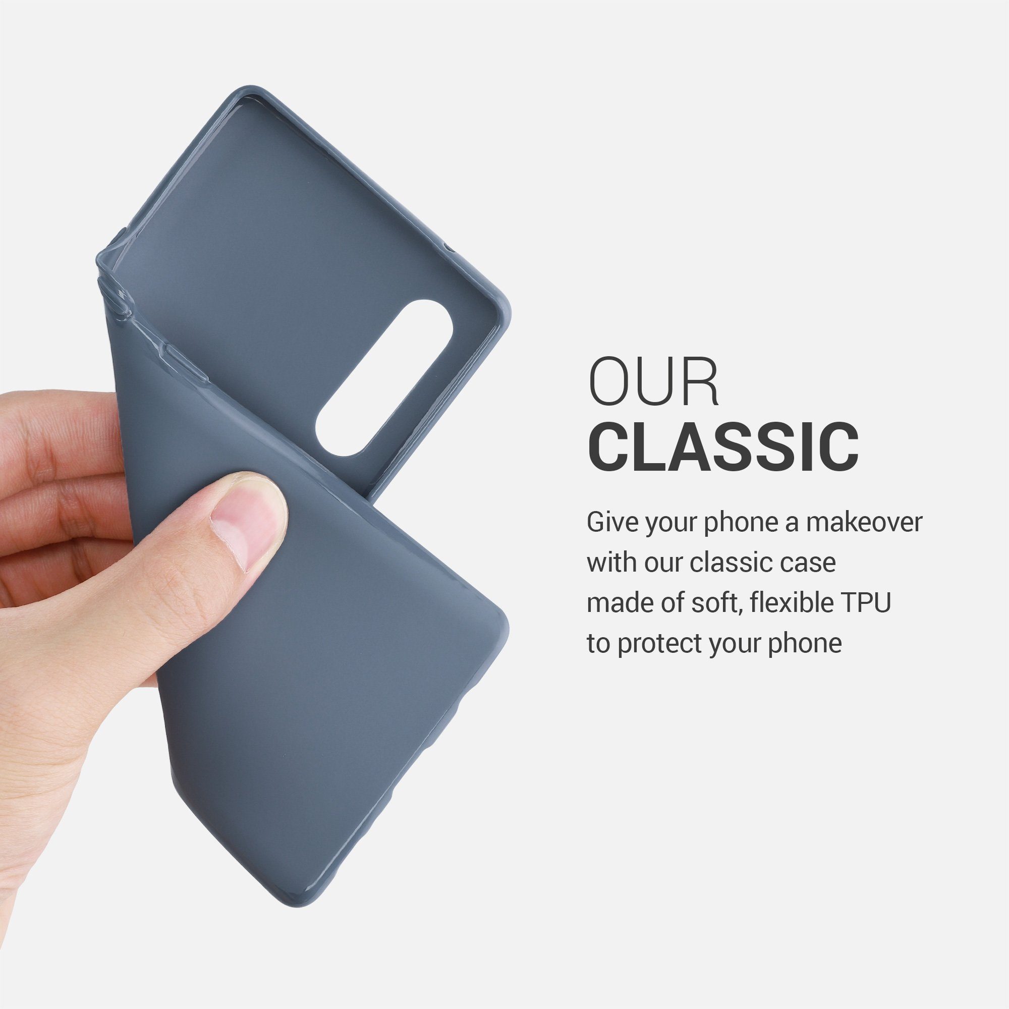 kwmobile Handyhülle Hülle für LG Velvet, Hülle Silikon - Soft Handyhülle - Handy Case Cover