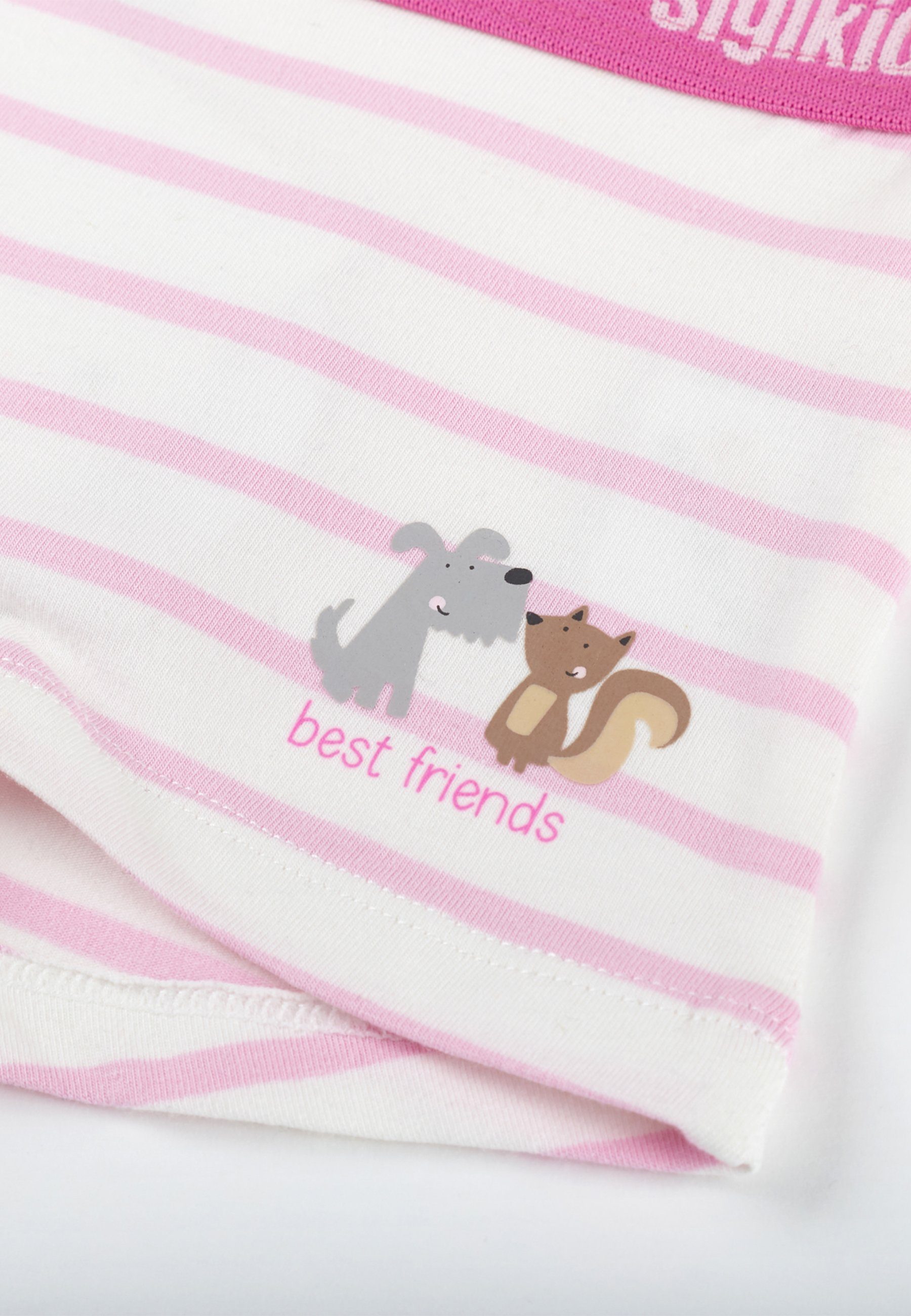 Sigikid Unterwäsche Unterhemd Kinderunterwäsche (2-St) Set rosa