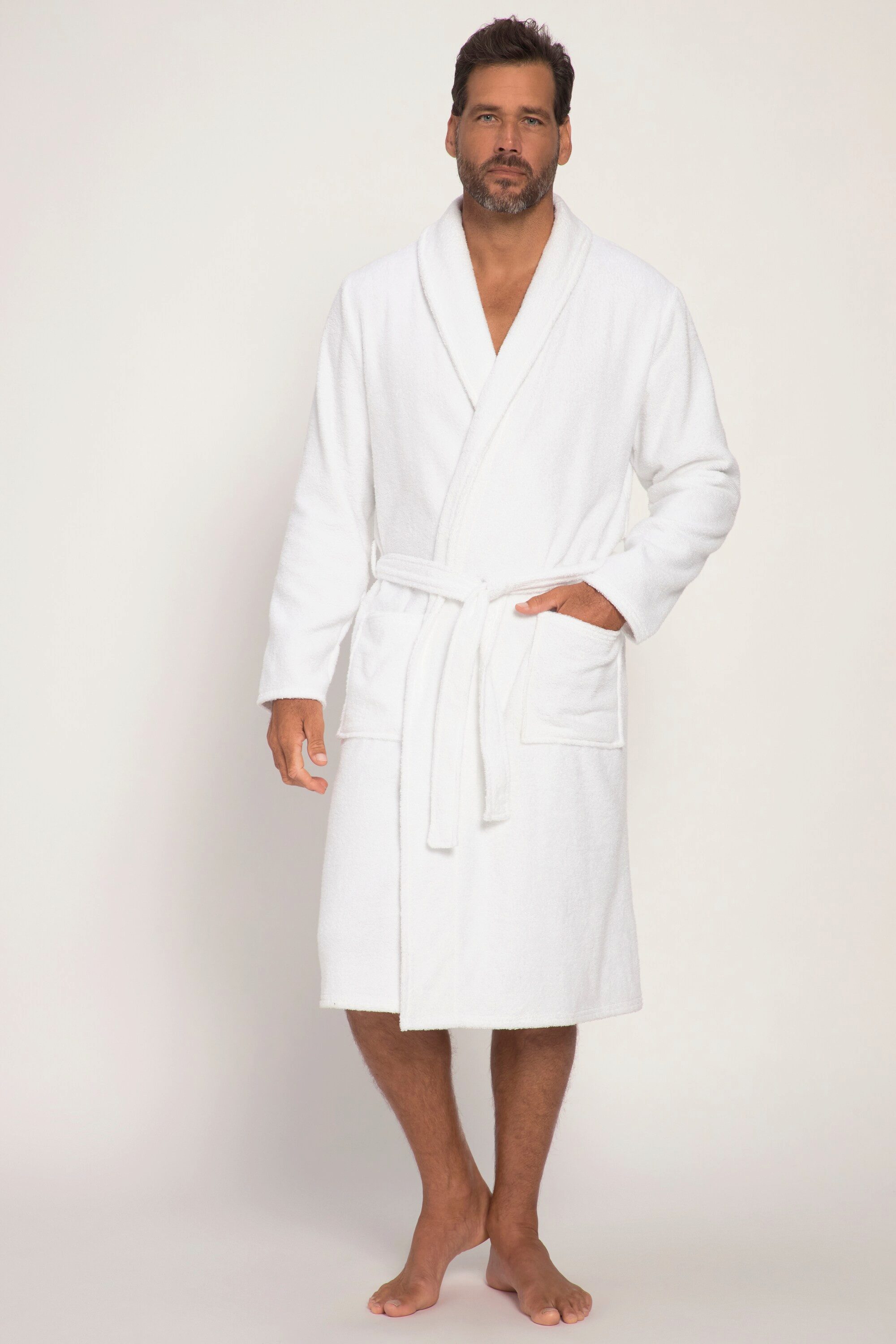 JP1880 Bademantel Bademantel Homewear Schalkragen Frottee günstig online kaufen