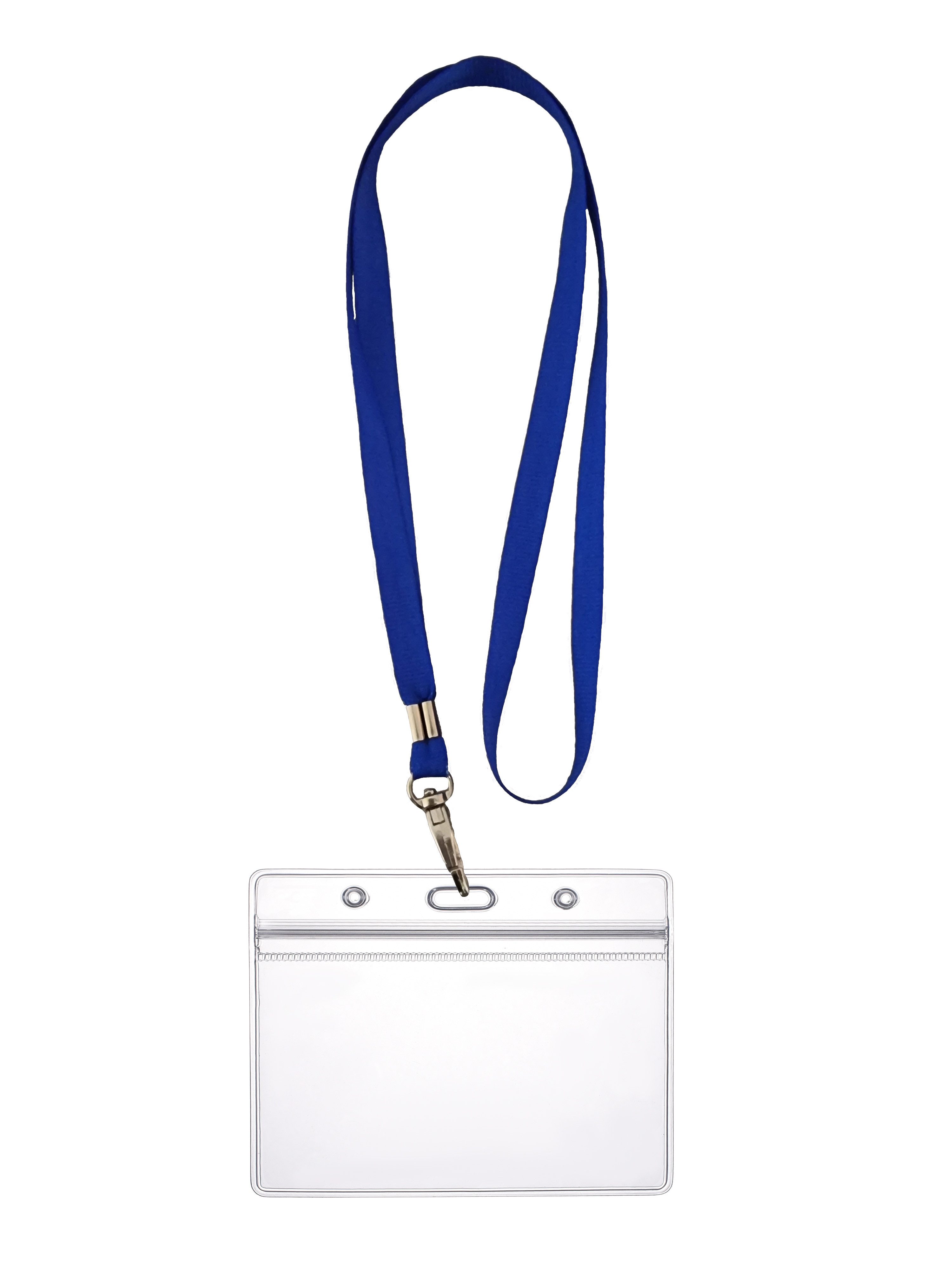 WEBBOMB Schlüsselanhänger 2x Ausweishalter ZIP Kartenhalter komplett mit2x Lanyard Schlüsselband – Bild 2 von 5