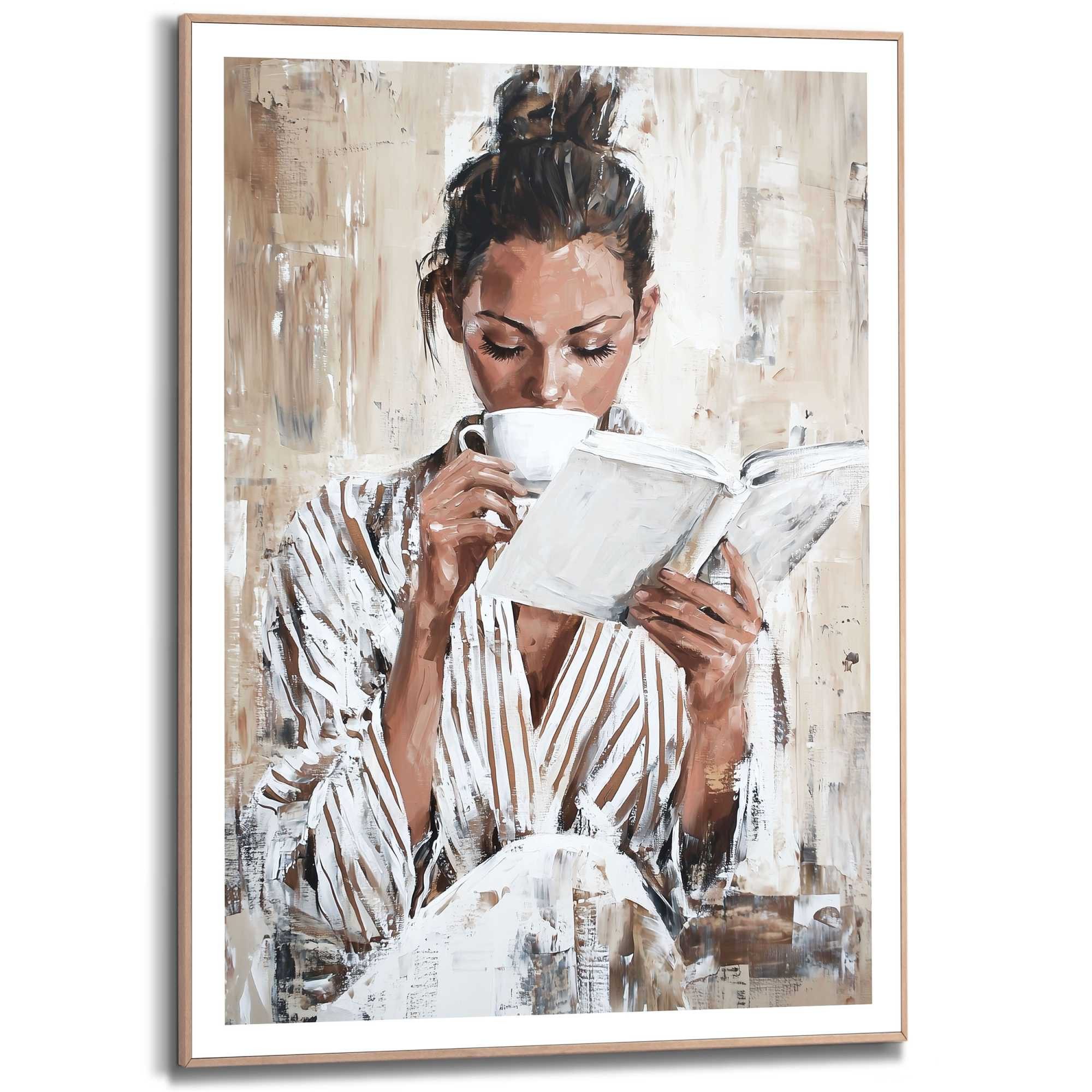 Reinders! Poster Morning Reading, Wohnzimmer - günstig online kaufen