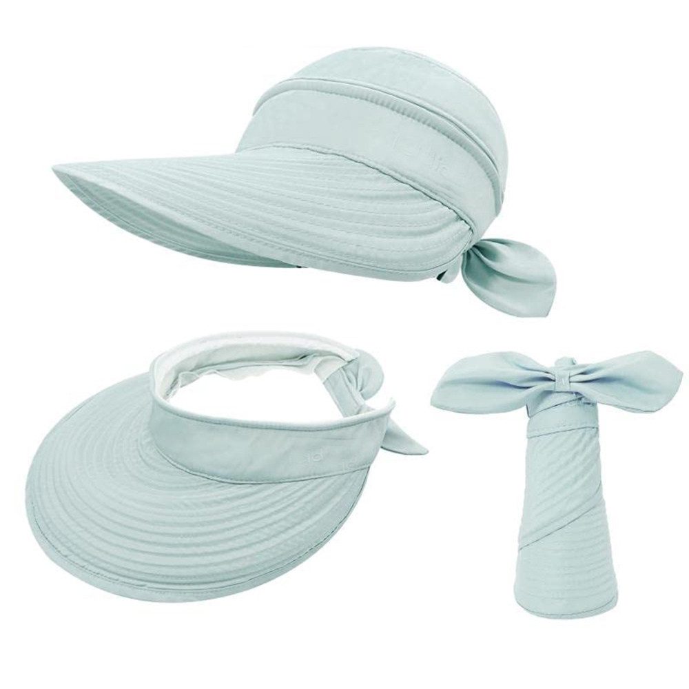 Coonoor Sonnenhut 2-in-1 Sonnenhut für Damen, Sonnenschutz Strandhut Abnehm günstig online kaufen