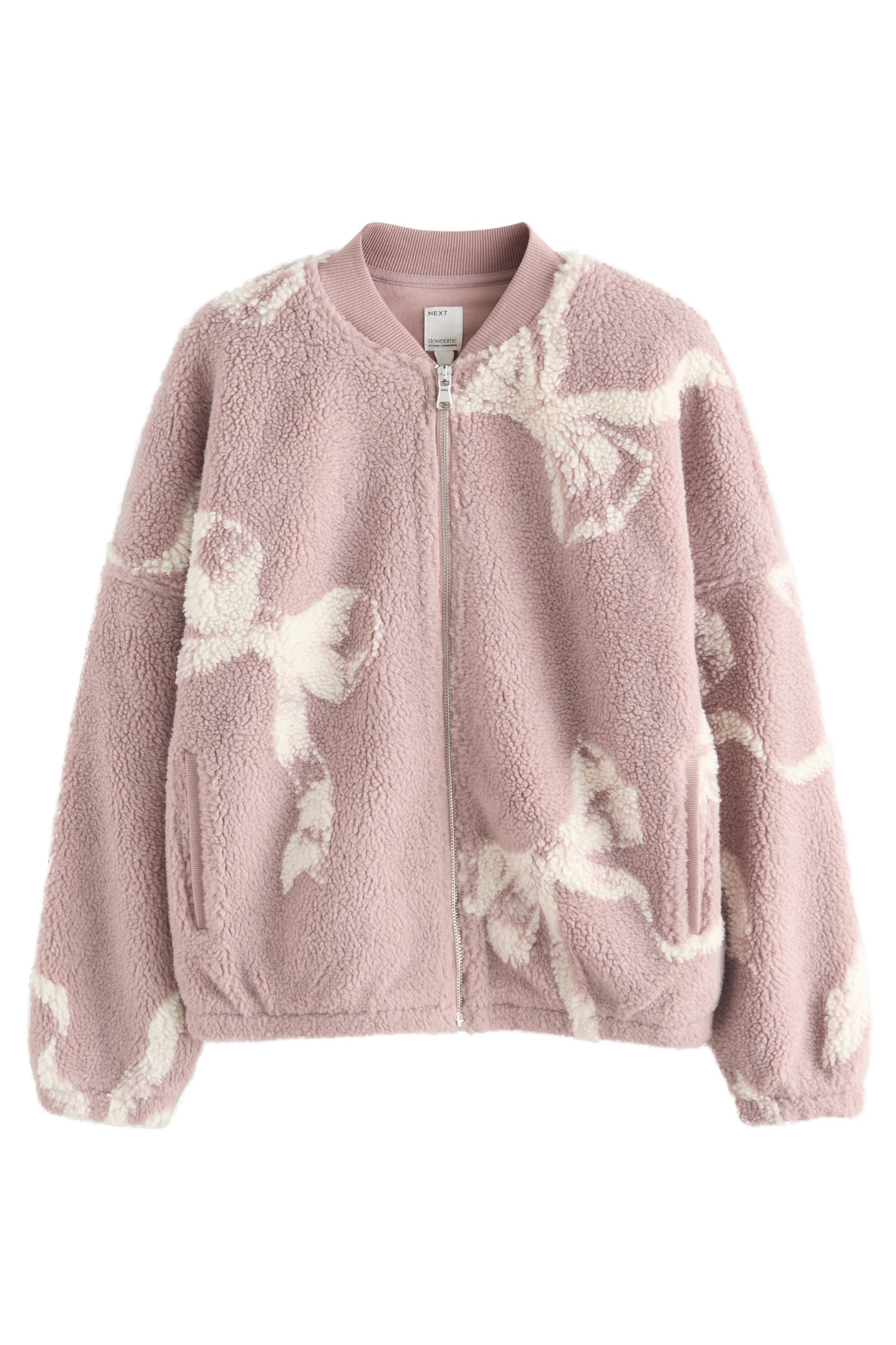 Next Fleecejacke Borg-Fleece mit Reißverschluss (1-St) günstig online kaufen