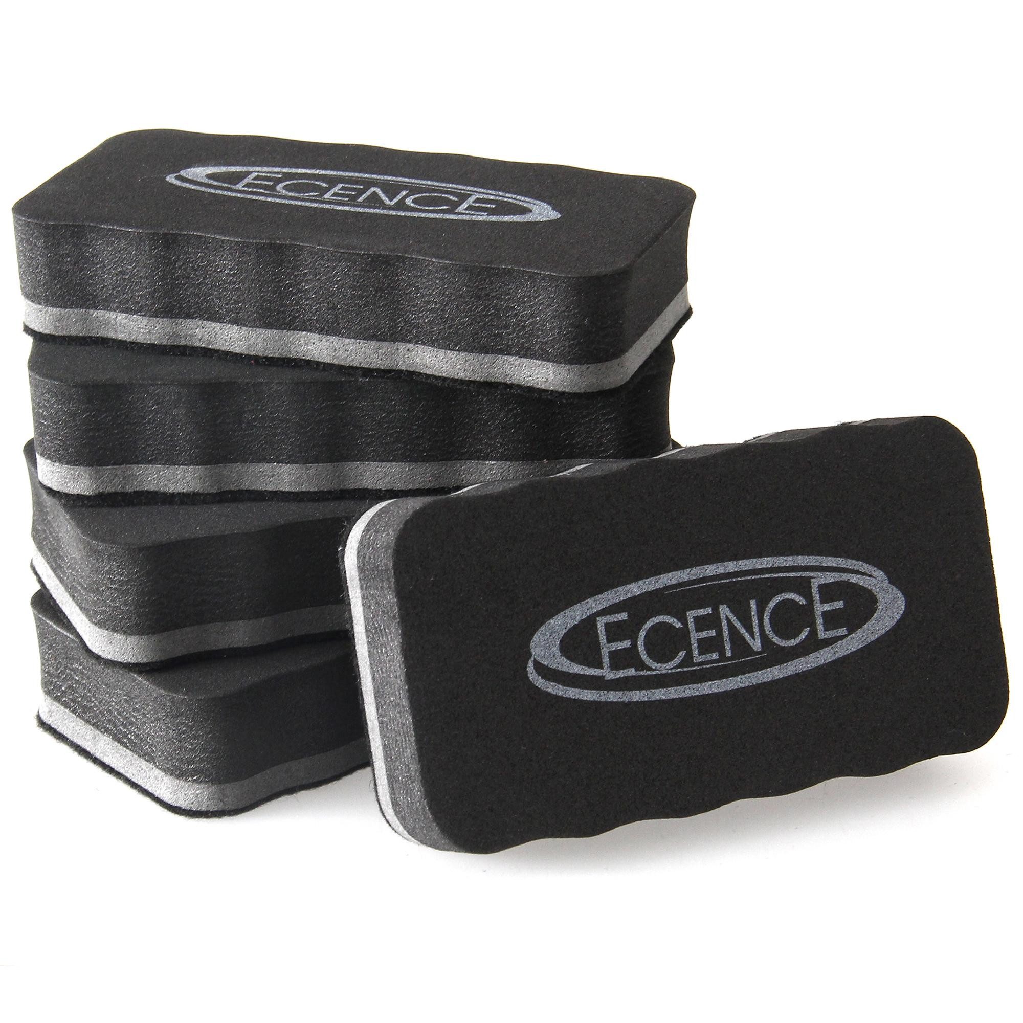 ECENCE Magnettafel 5x Whiteboard Schwamm magnetisch Tafelwischer, (5-tlg)