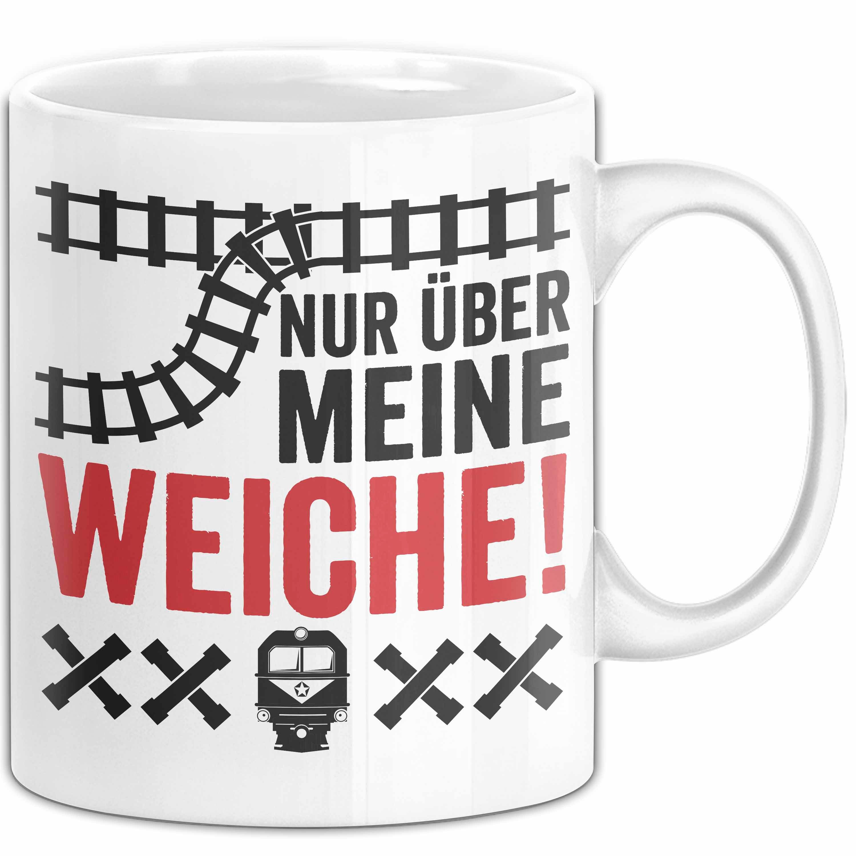 Trendation Tasse Modelleisenbahn-Fan Tasse Geschenk Ich Brauche Keine Therapie Ich Mu