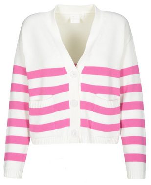 THE FASHION PEOPLE Kurzweste striped cardigan knitted
