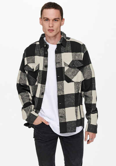 ONLY & SONS Karohemd MILO LIFE CHECK OVERSHIRT