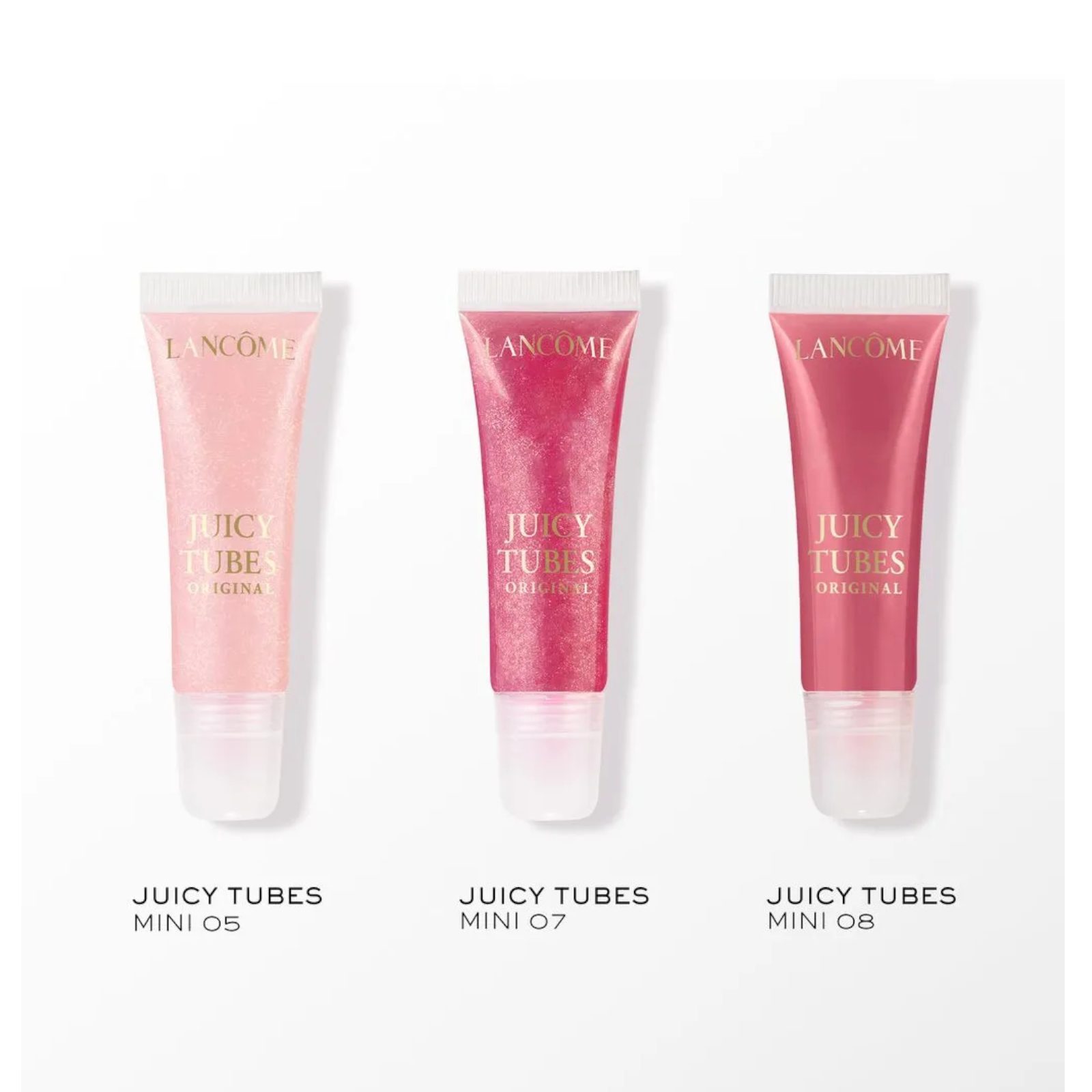 LANCOME Lippenpflege-Set Juicy Tubes Mini Set, 3-tlg.