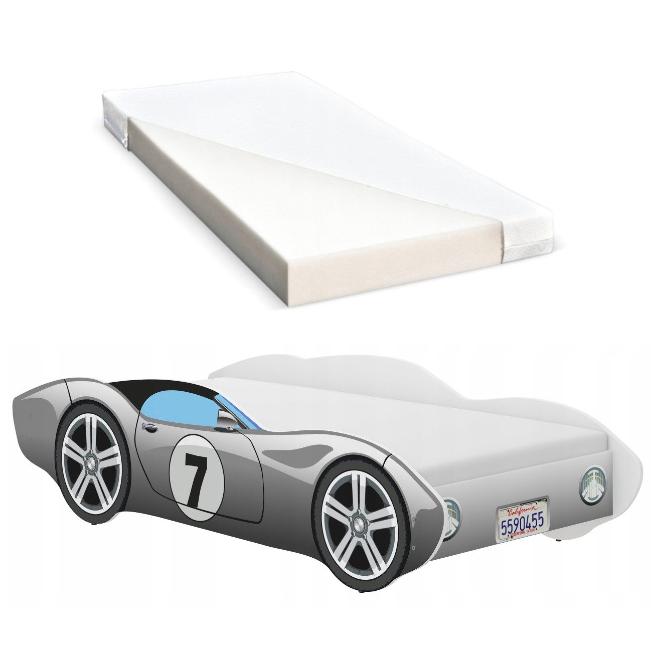 iGLOBAL Kinderbett Autobett Cars Bett Jugendbett günstig online kaufen
