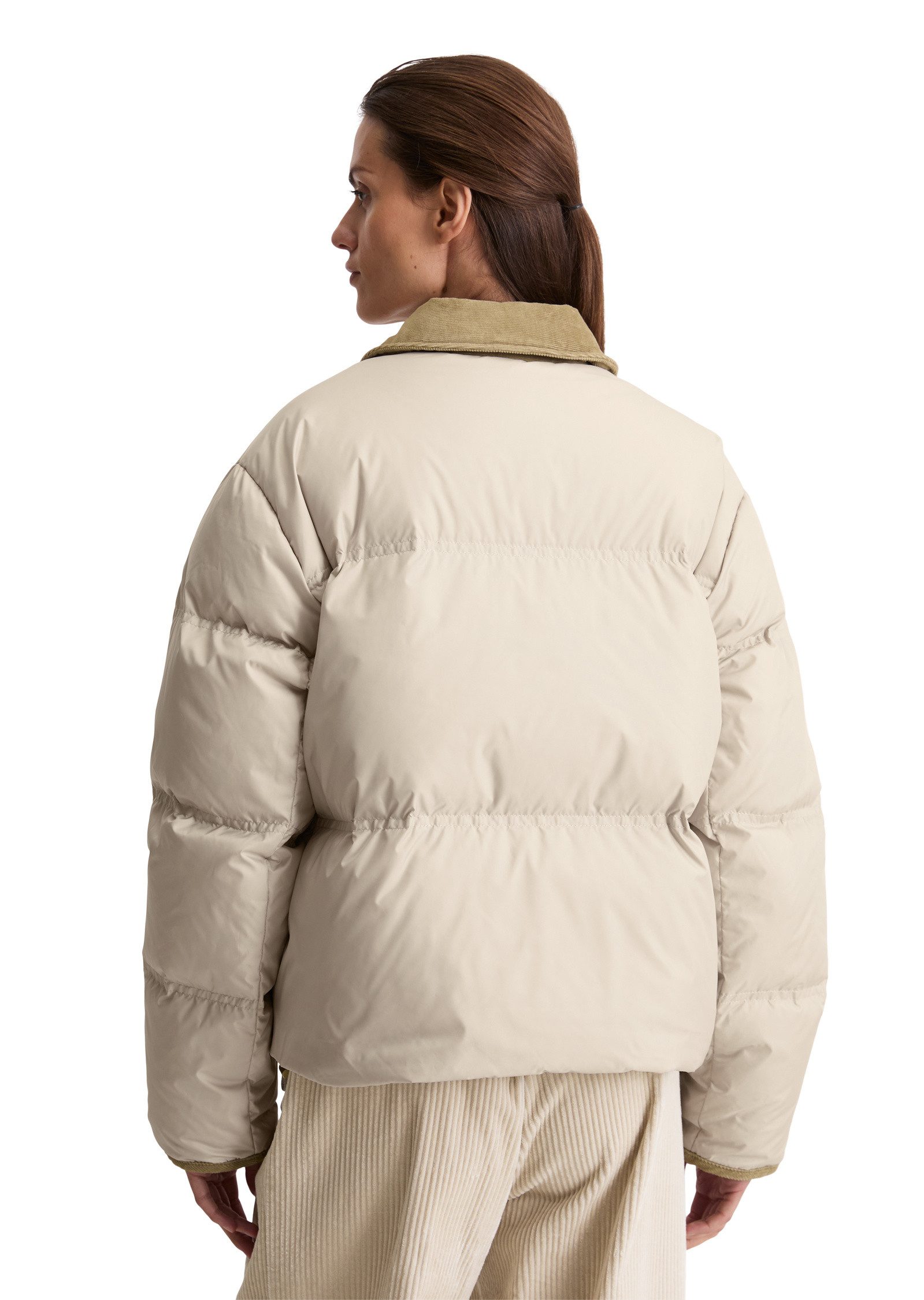 Marc O'Polo Outdoorjacke im Barnjacket-Stil aus recyceltem Polyester