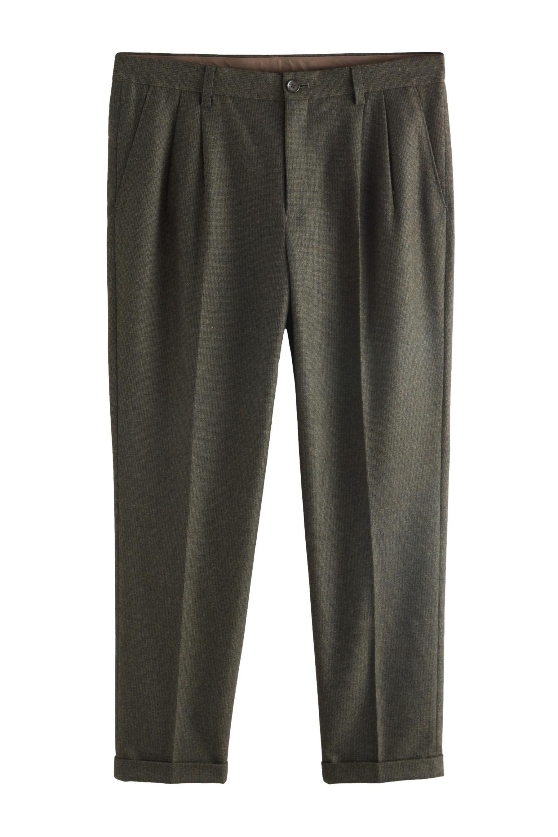 Stoffhose Elegante Regular Fit Nova Fides Hose mit Struktur