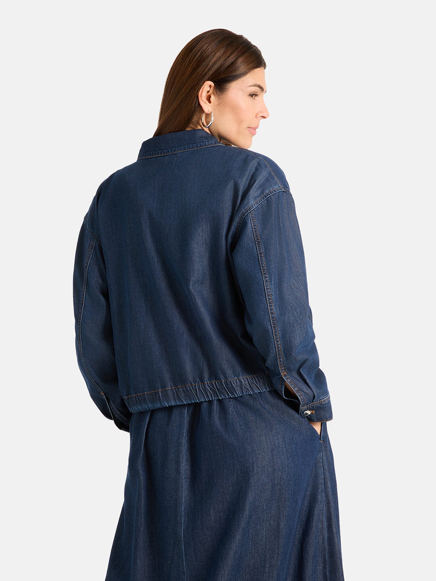 Lieblingsstück Jeansjacke CrossL mit elastischem Saum