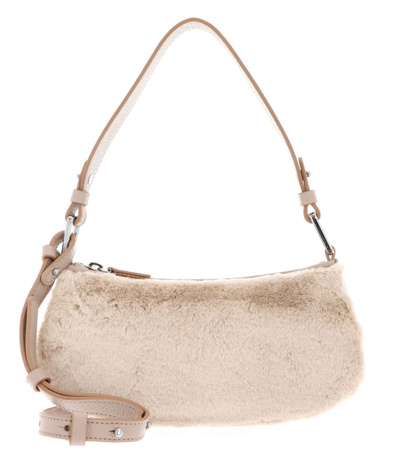 COCCINELLE Schultertasche Synthetic Fur Mini Bag