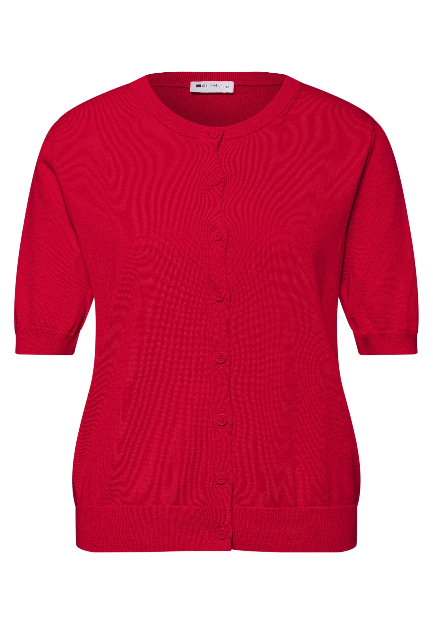 STREET ONE Strickjacke LTD_QR_short sleeve cardigan günstig online kaufen
