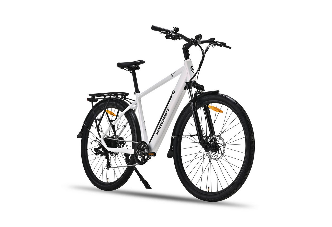 Thumbnail - VECOCRAFT E-Bike Thaumas 375WH ebike herren 28 zoll, 7 Gang Shimano Tourney Schaltwerk, Kettenschaltung, Heckmotor, 375 ...