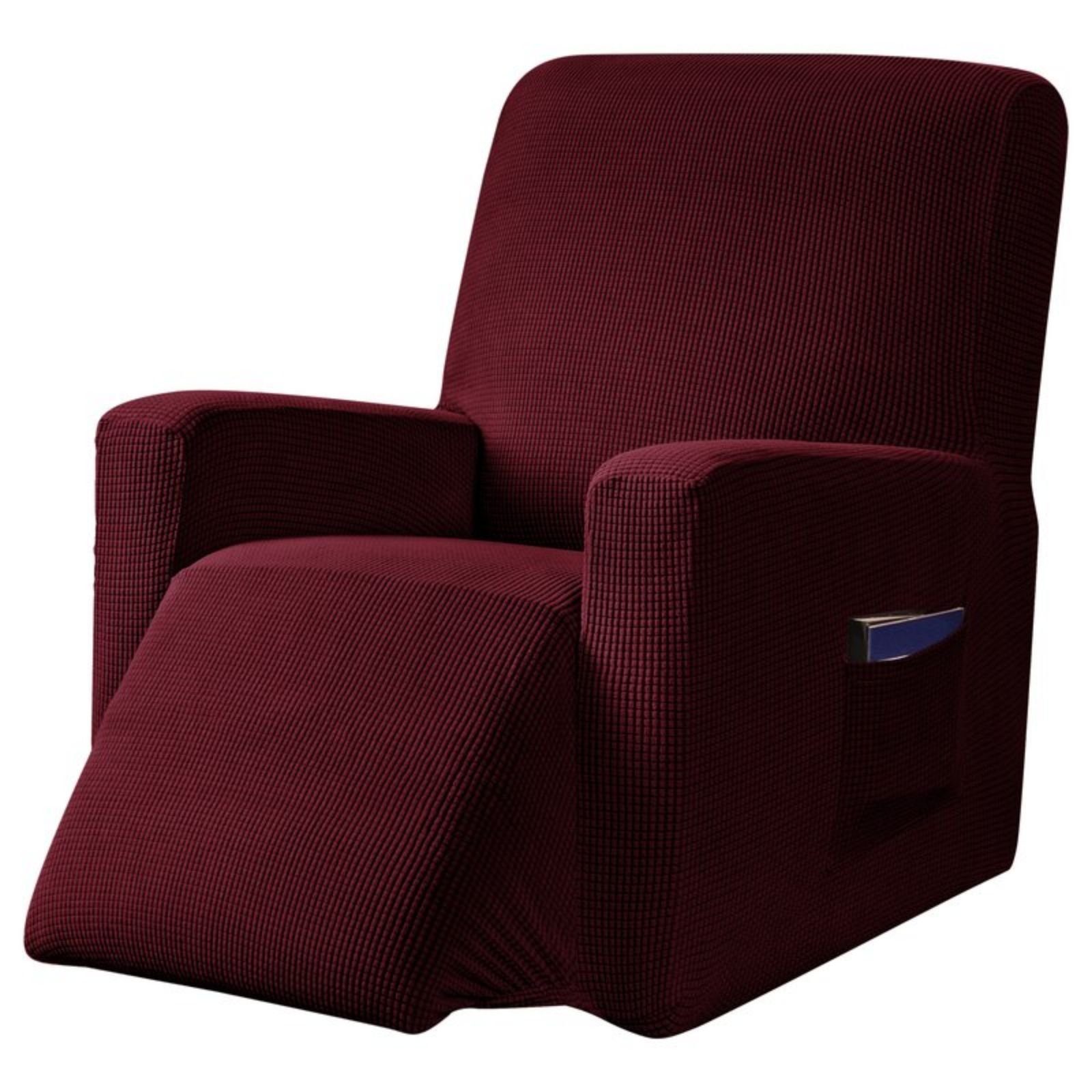 Relaxsesselhusse Strech Jacquard Sesselbezug, für Relaxsessel, SUBRTEX, mit  leichtem Struktur-Effekt, mit Seitentasche