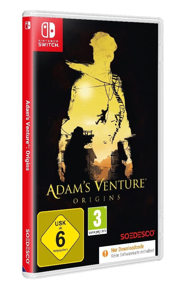 Adam´s Venture Origins - Adventure für Nintendo Switch - Code in a Box (Code in a Box), Nintendo Switch