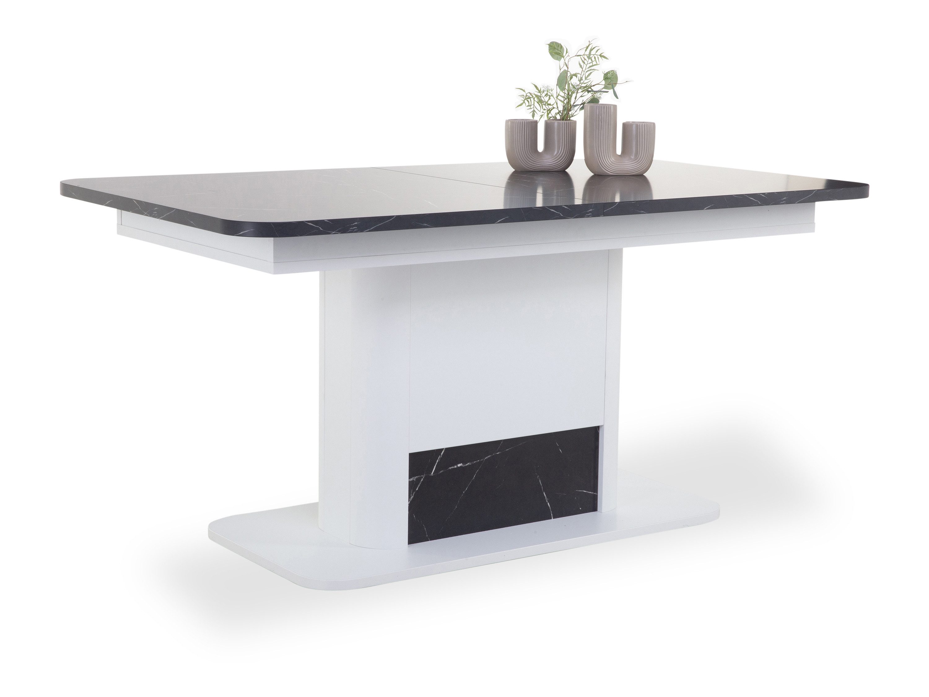 HARPER Esstisch Esstisch HARPER IRINGA BHT 160x77x90 cm weiß Esszimmertisch