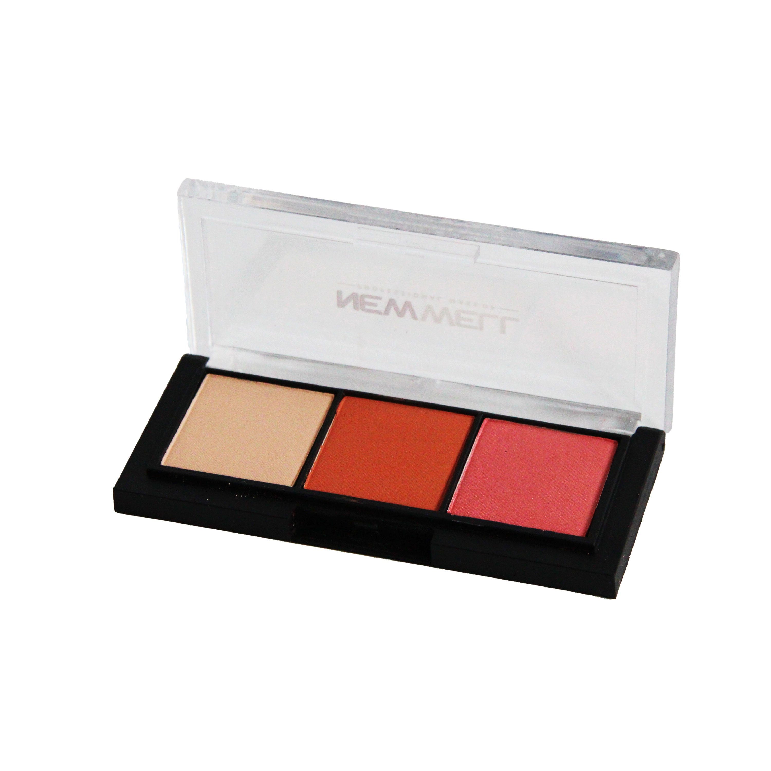 Newwell Lidschatten Palette - 3 Farben, Pigmentierte Perfektion: Erlebe intensive Farbbrillanz