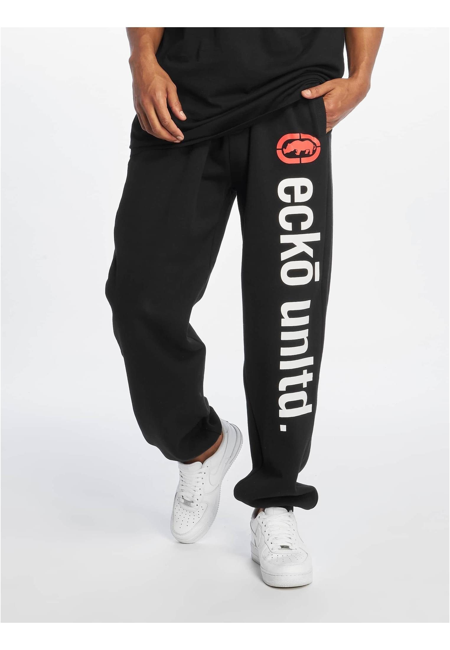 black/camouflage Stoffhose Herren Sweatpants (1-tlg) 2Face Unltd. Ecko