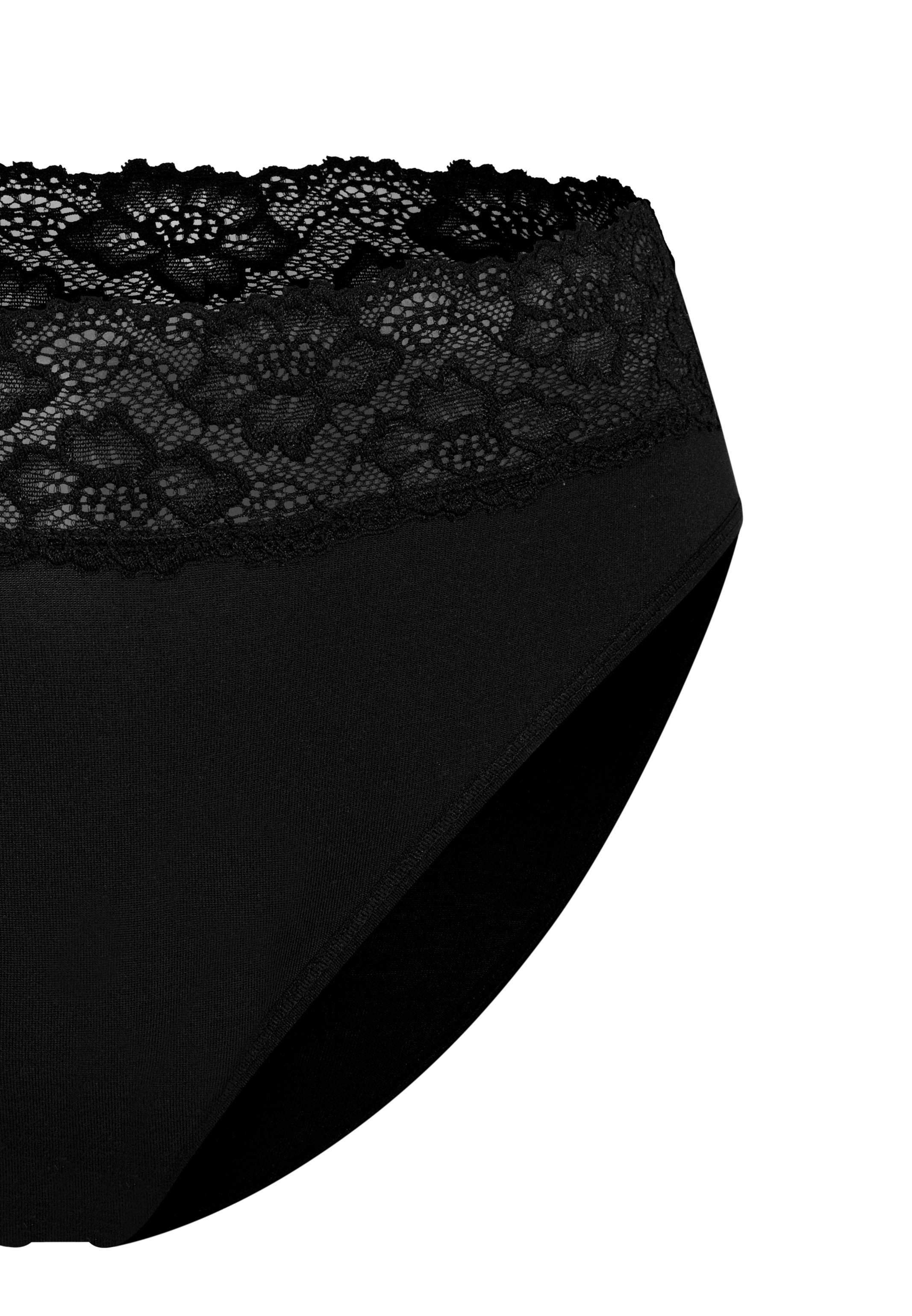 Nina Von C. Jazz-Pants Slips 3er Pack Slipboutique (Spar-Set, 3-St) Jazz Pants - Blickdicht - Mit breitem Spitzenbund – Bild 4 von 4