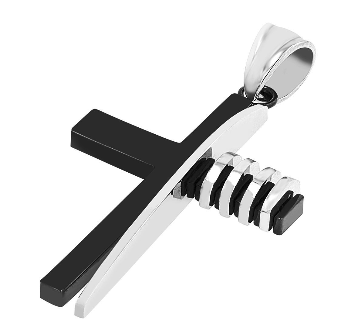Kettenanhänger Anhänger – Kreuz Kreuzanhänger aus Edelstahl