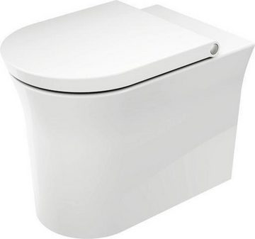 Duravit WC-Komplettset Duravit Stand-Tiefspül-WC WHITE TULIP ri