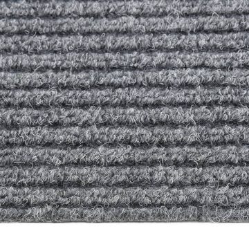 Teppich Schmutzfangläufer 100x100 cm Grau, furnicato, Quadrat