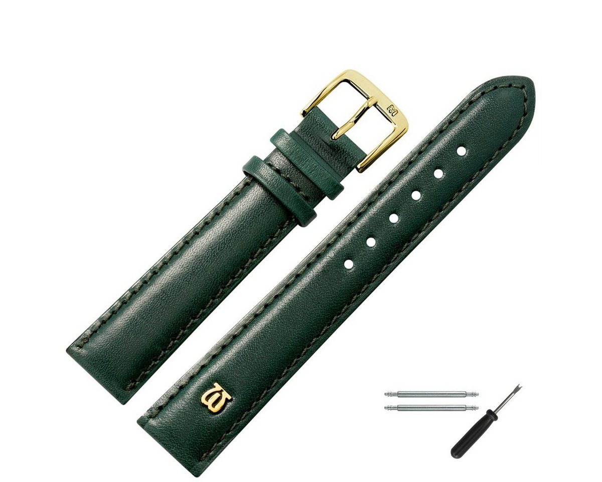 MARBURGER Uhrenarmband 18mm Leder