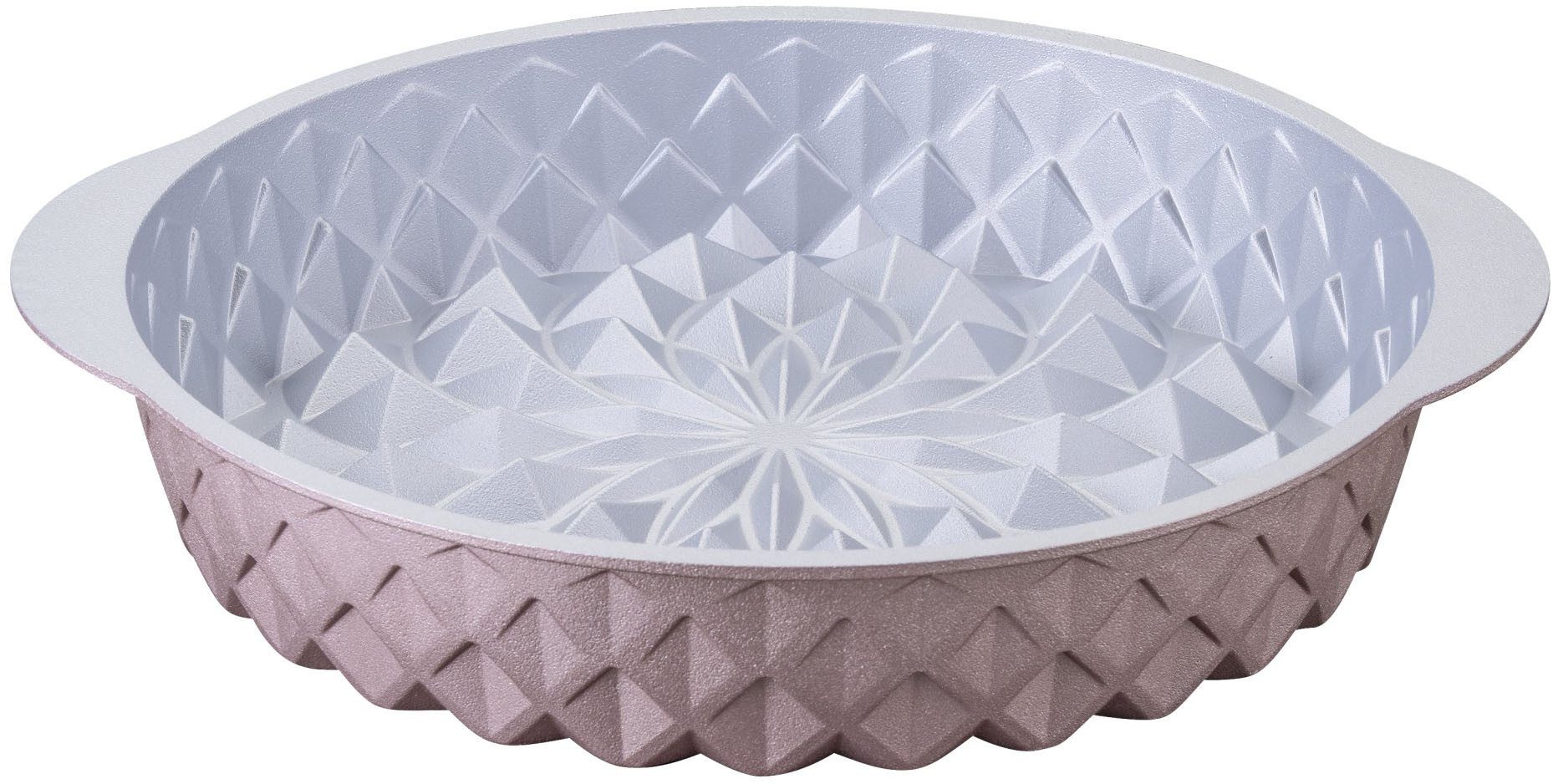 Dr. Oetker Küchenhelfer Backform Mandala, (1-tlg), Rundform Mandala – Gugelhupfform, Backform aus Aluminiumguss, +230 °C