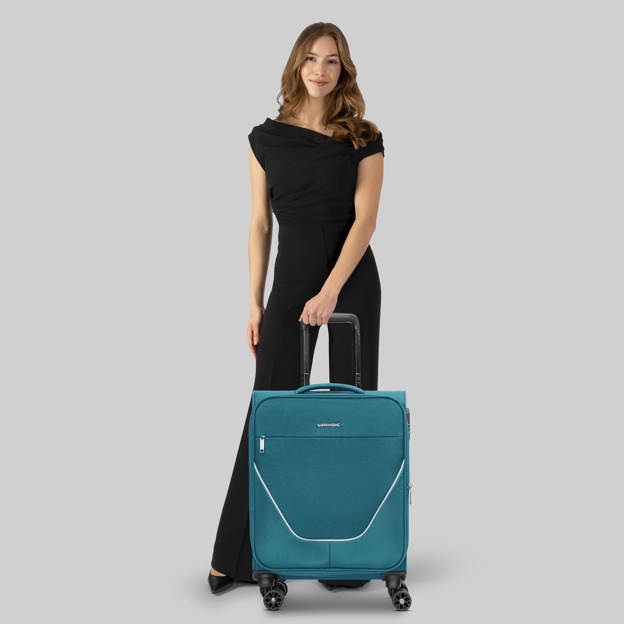 Stratic Handgepäck-Trolley taska, 4 Rollen, Polyester günstig online kaufen