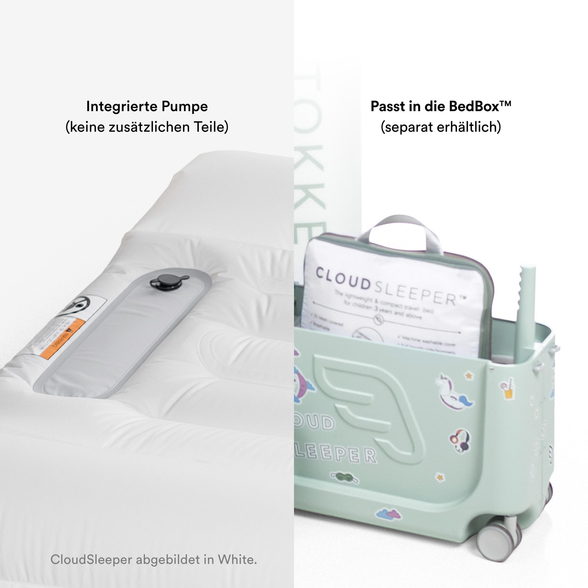 Stokke Luftmatratze Jetkids CloudSleeper™ Das aufblasbare Kinderbett