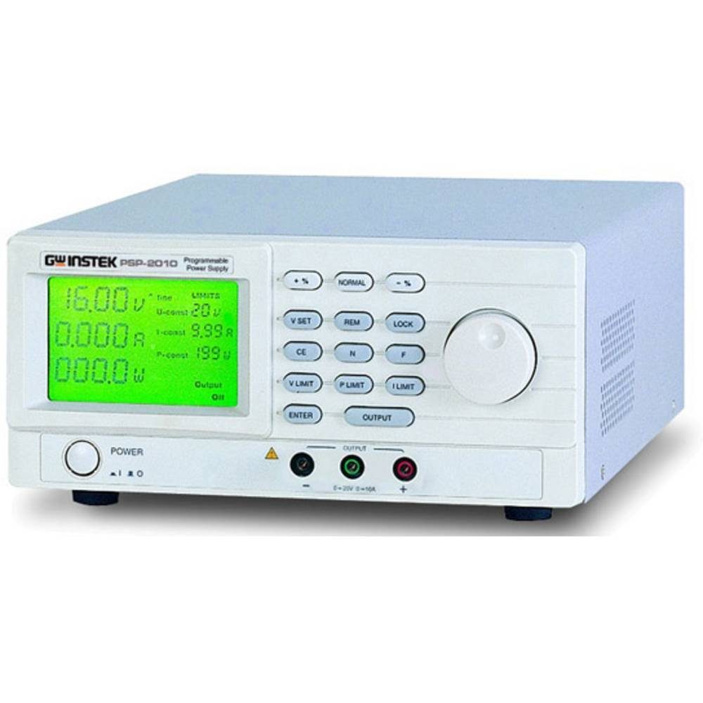 GW Instek Labornetzgerät, einstellbar 0 V/DC bis 40 V/DC 5 A 01SP405010GT Labor-Netzteil (programmierbar)