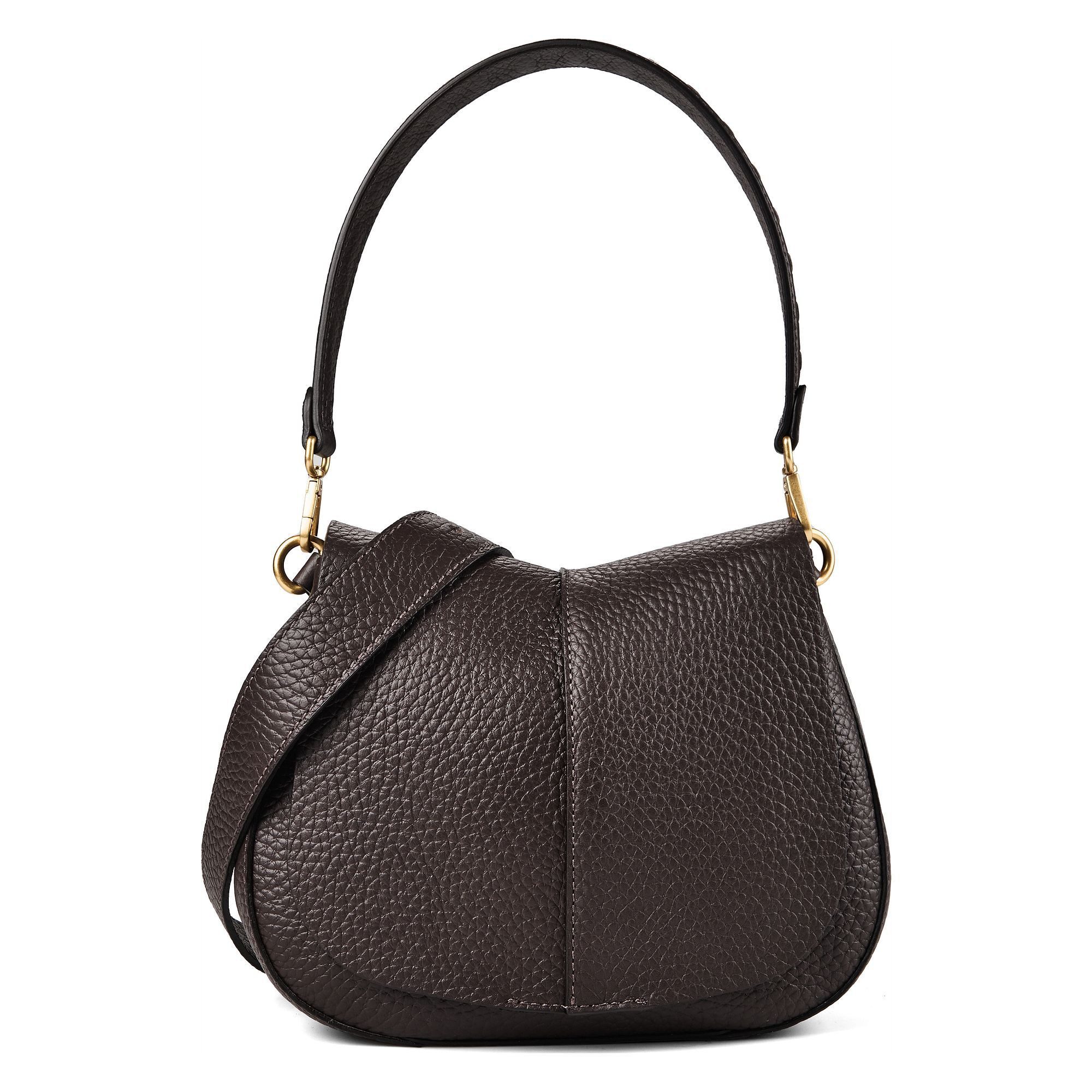 GIANNI CHIARINI Schultertasche Helena Round, Leder