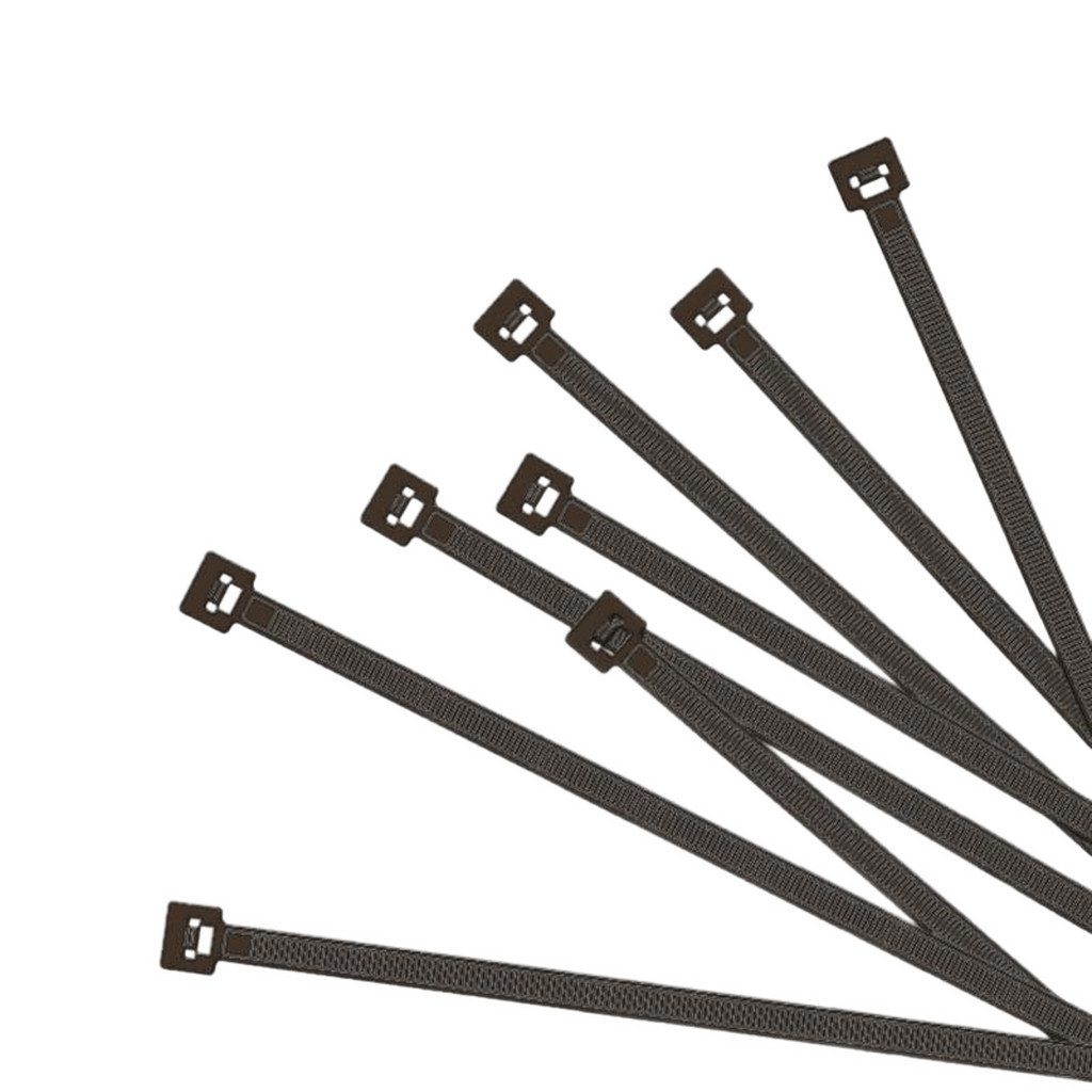 Kabelbinder Kabelbinder 200x3,5mm 100 Stück schwarz
