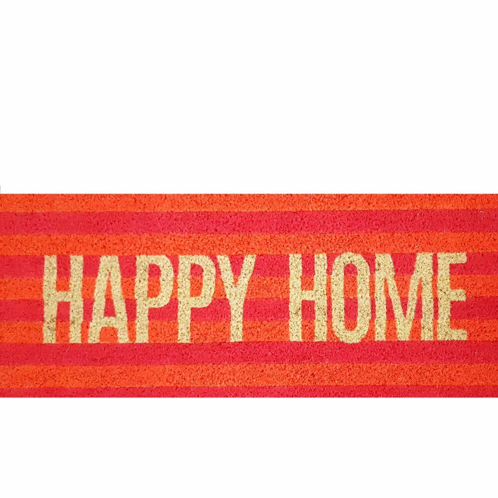 Giftcompany Fußmatte Happy Home 30 x 75 cm, rechteckig günstig online kaufen