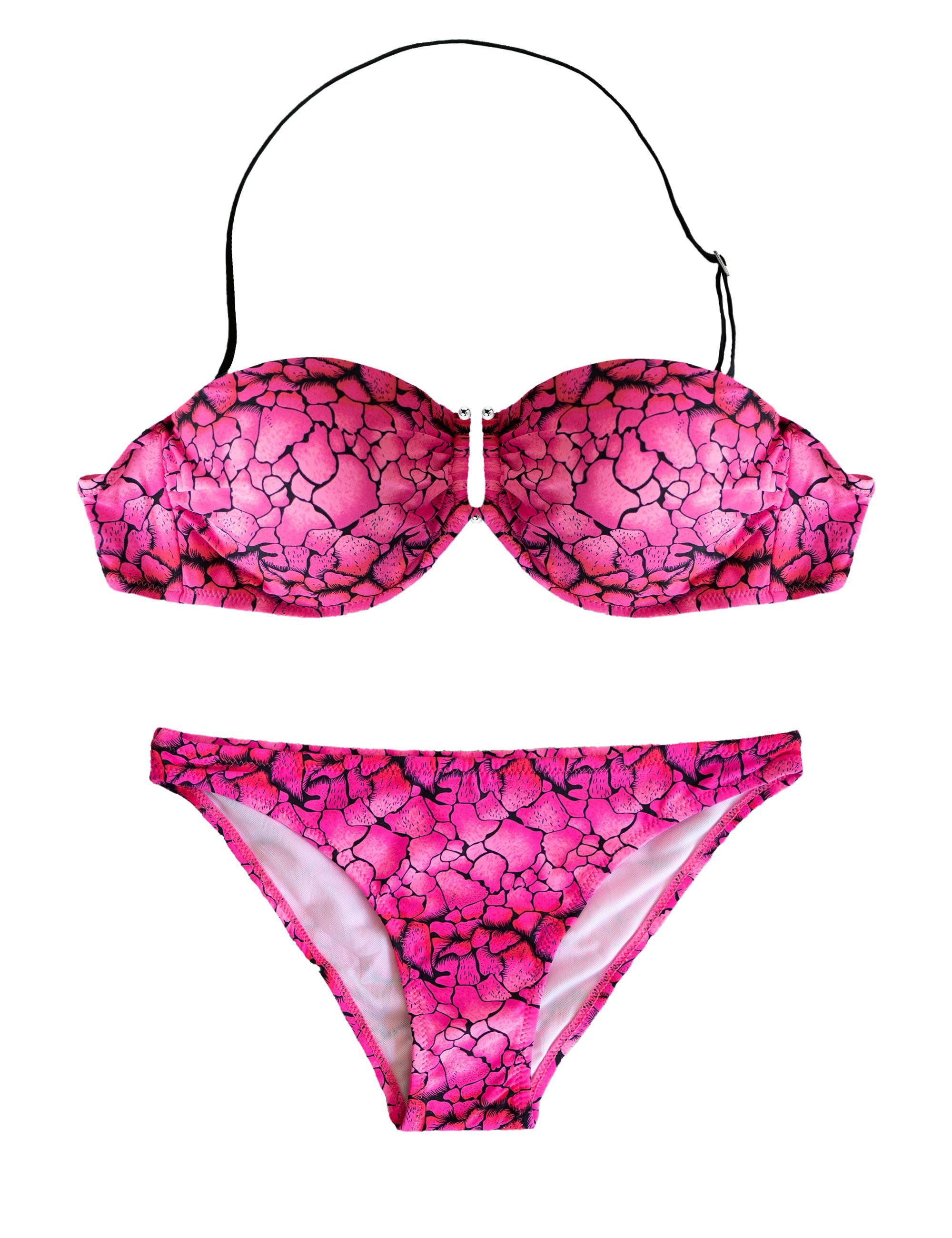 HEVENTON Push-Up-Bikini Breeze Pink