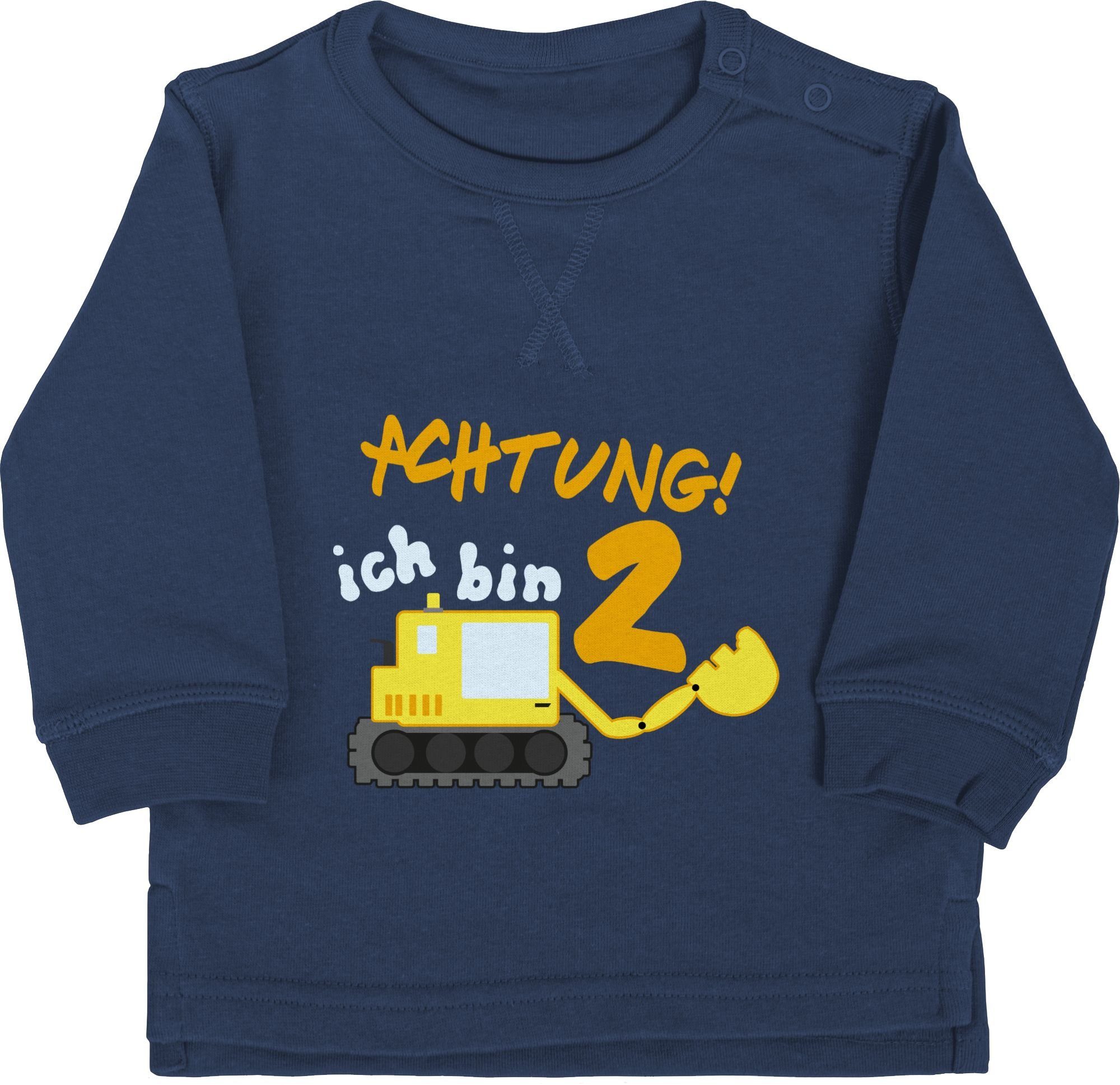 Sweatshirt Ich bin zwei Bagger