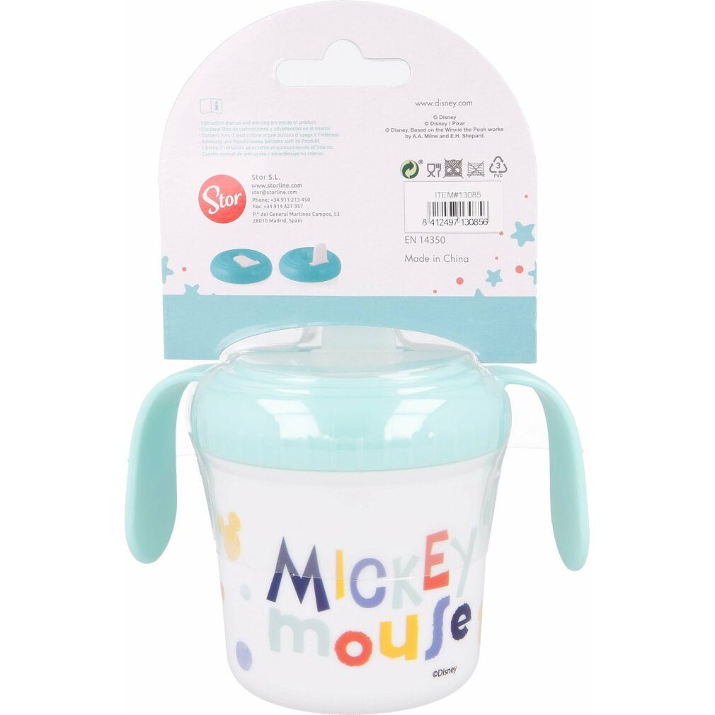 Babyflasche Becher mit Ohren und Trinker 250ml Mickey Mouse