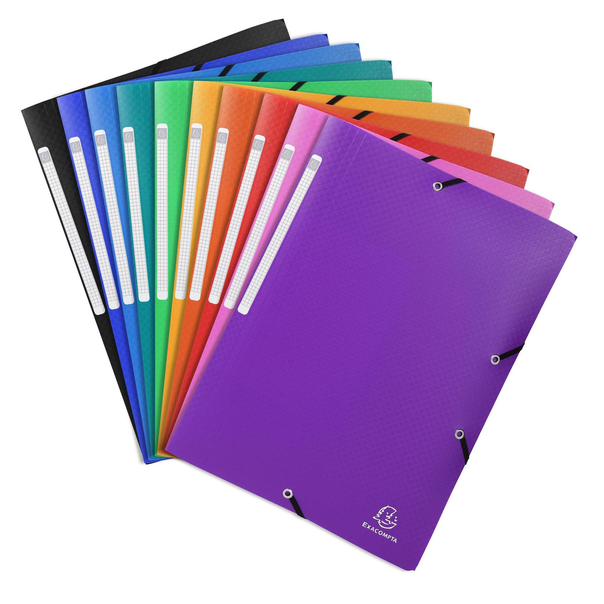 Organisationsmappe Exacompta Sammelmappe A4 mE PP 0,5mm OPAK sort.