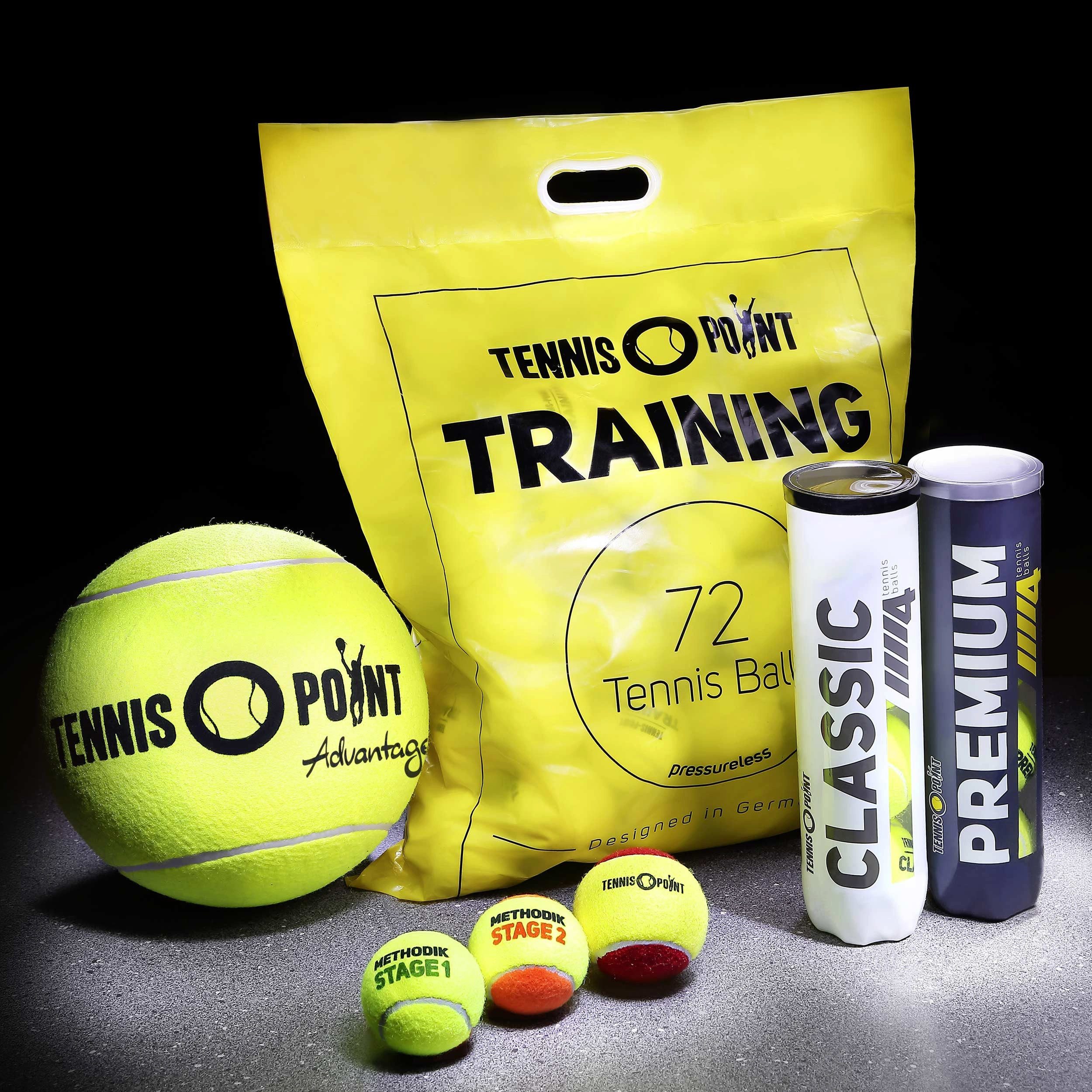 Tennis-Point Tennisball Jumbo Ball - 1 Giantbälle - Giantball - (1er Pack)