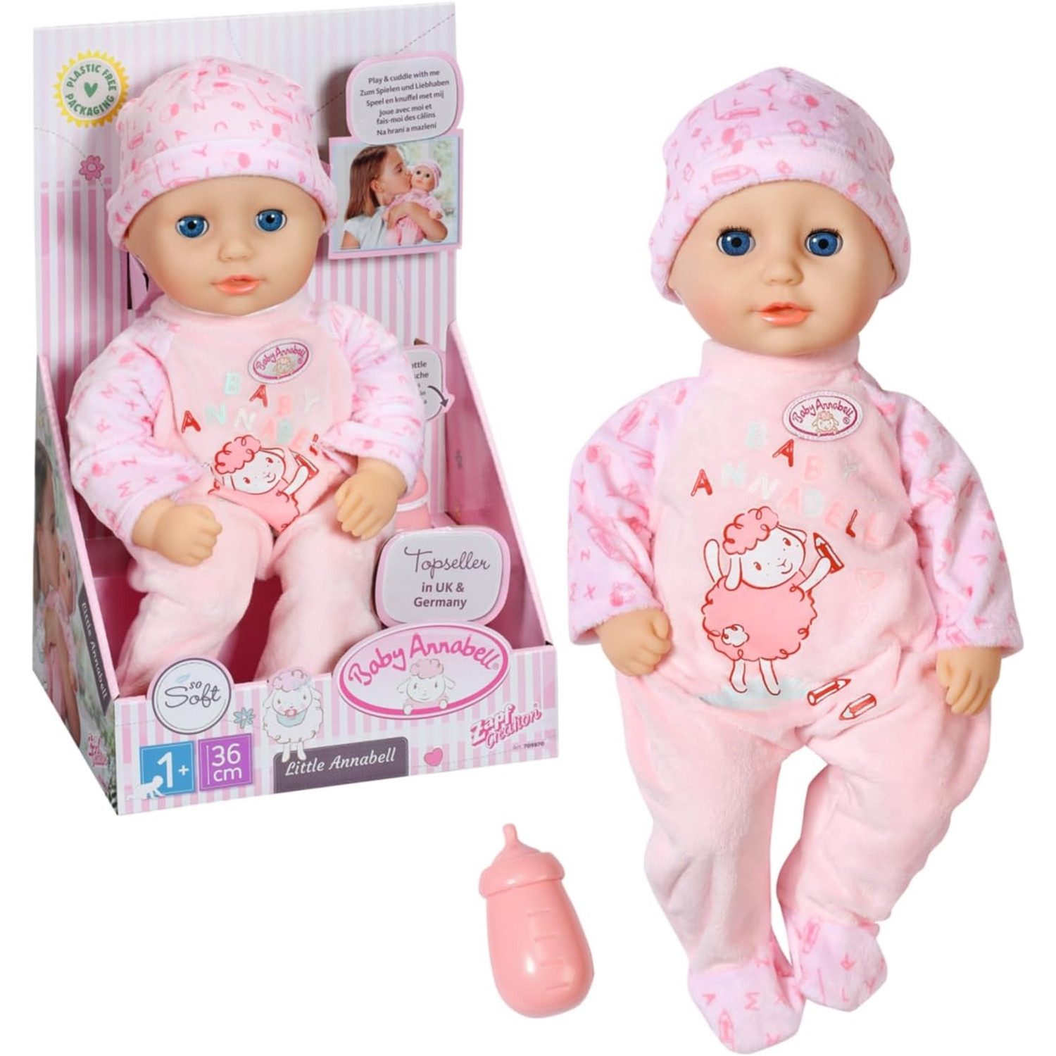Zapf Creation® Babypuppe 709870 Baby Annabell Little Annabell 36cm günstig online kaufen