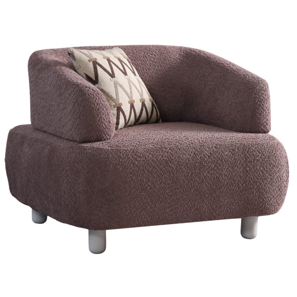 Villa Möbel Sessel Thron (1-tlg), Ideal für Wohnzimmer, Lounge oder stilvolle Wartebereiche